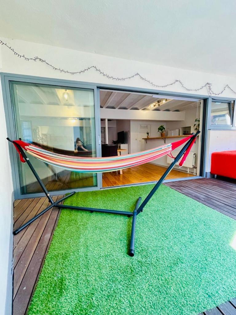 Down Town Oasis-Spacious Loft With Private Parking Brüssel Exterior foto